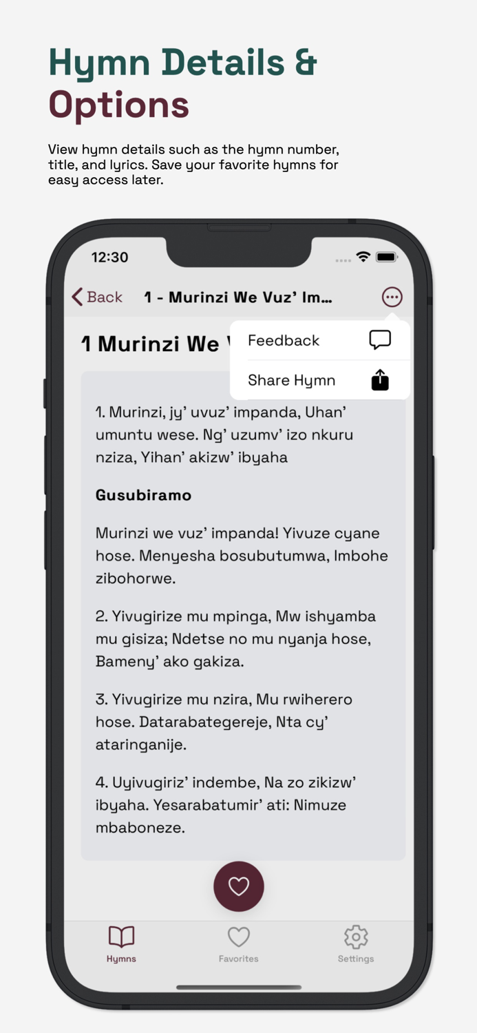 SDA Kinyarwanda Hymnal