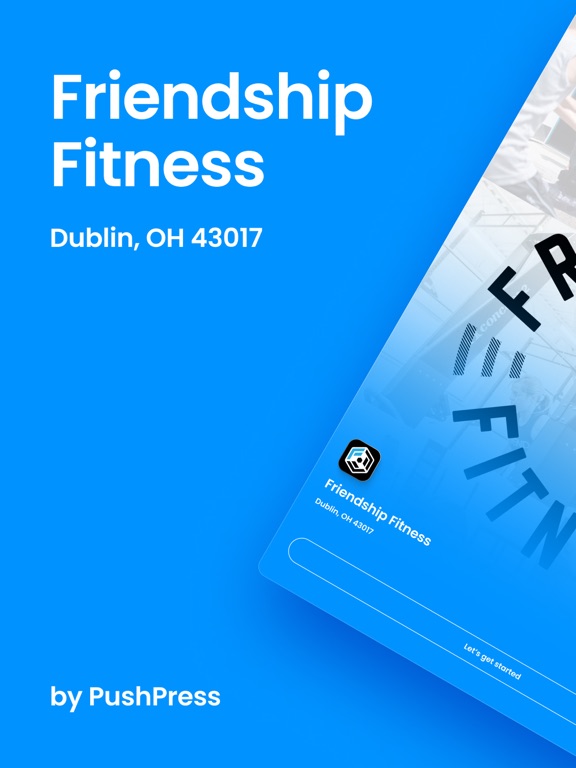 Friendship Fitness iPad screenshot 1 - Health & Fitness app