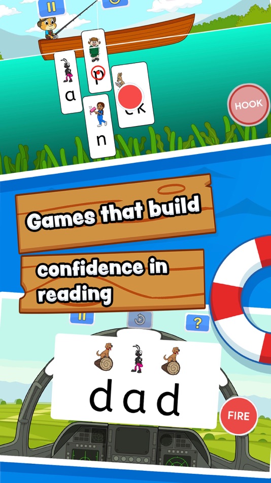 #3. All Aboard learn-to-read app (iOS) Podle: All Aboard Learning Ltd
