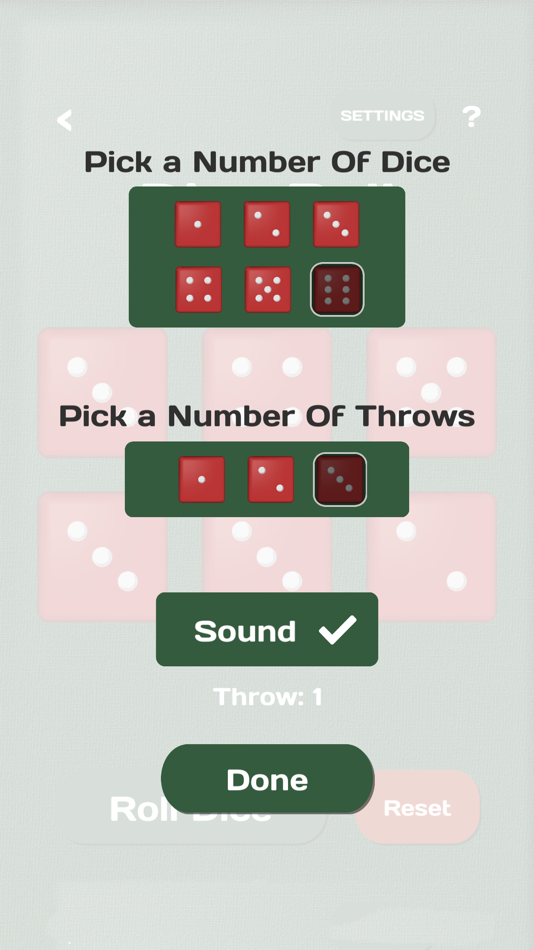 #4. Dice Roll, Counter & Coin Flip (iOS) 게시자: Nenad Stankovic