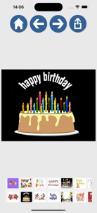 Happy birthday cards images screenshot #2 for iPhone
