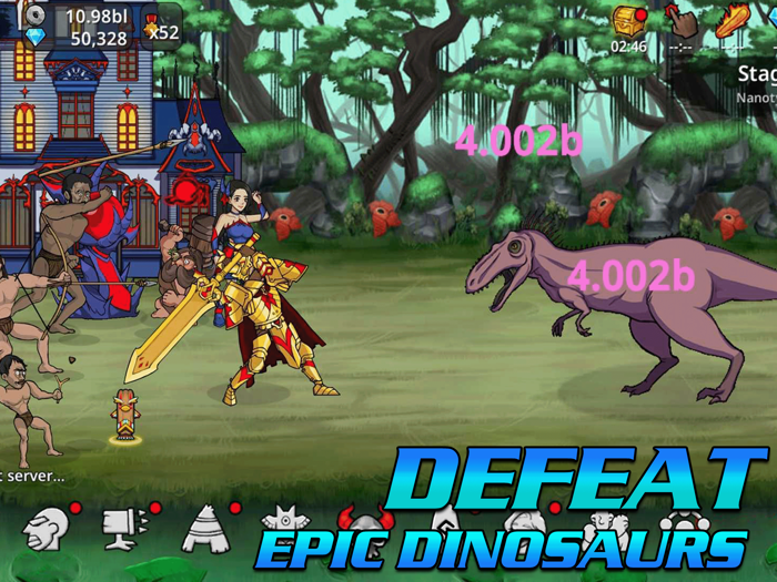 Primitive Brothers Idle Game