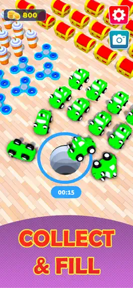 Game screenshot Toys Hoarder  Hole n Fill Game mod apk
