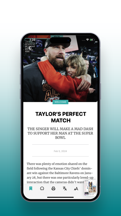 WHO Magazine Screenshot
