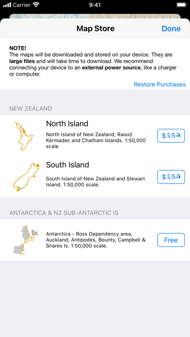 MapToaster NZ Topo Maps Screenshot