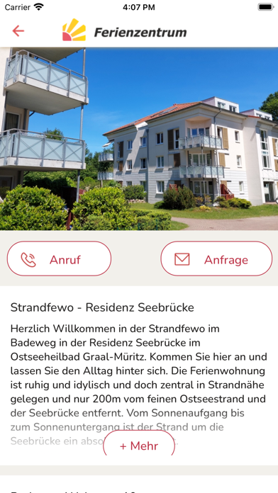 Ferienzentrum.de Screenshot