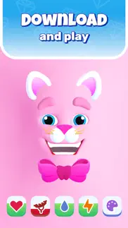 my talking slimy: super cat 3d iphone screenshot 2