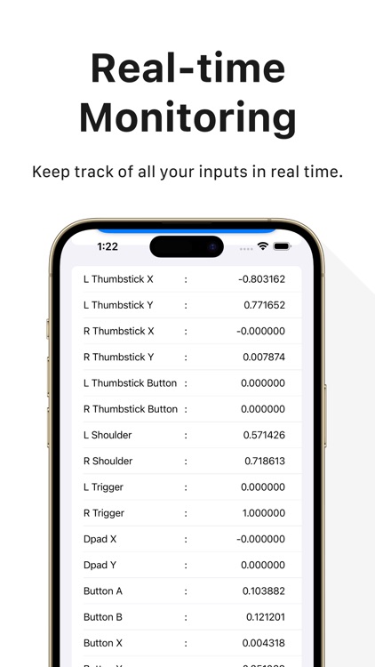 Game Controller Data Viewer