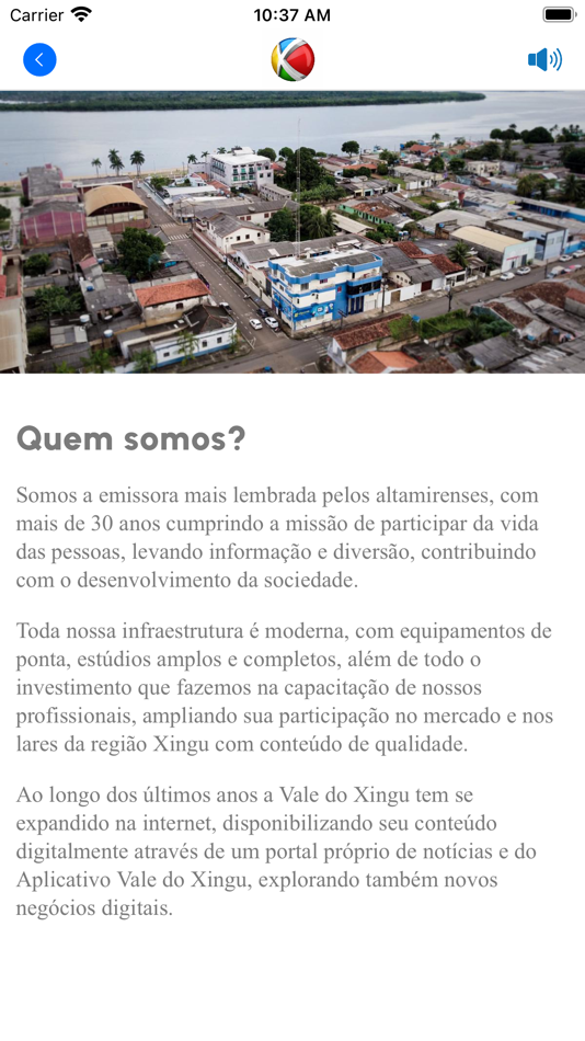 #8. Vale do Xingu (iOS) Podle: Rádio Vale do Xingu Fm