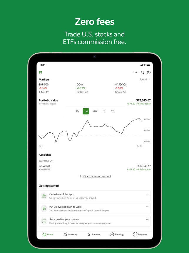 Fidelity Investments on the App Store