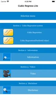 How to cancel & delete cubic regression lite 4