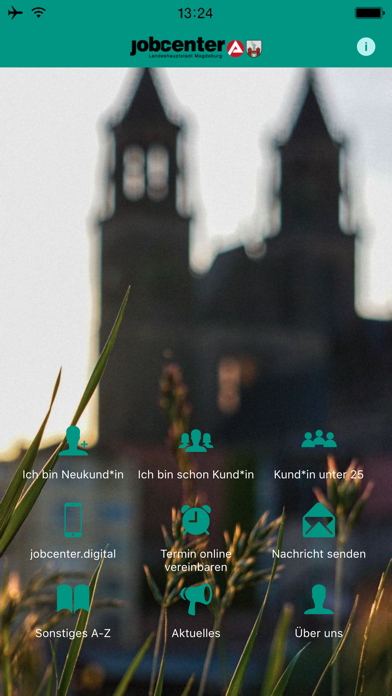 Jobcenter Magdeburg Screenshot
