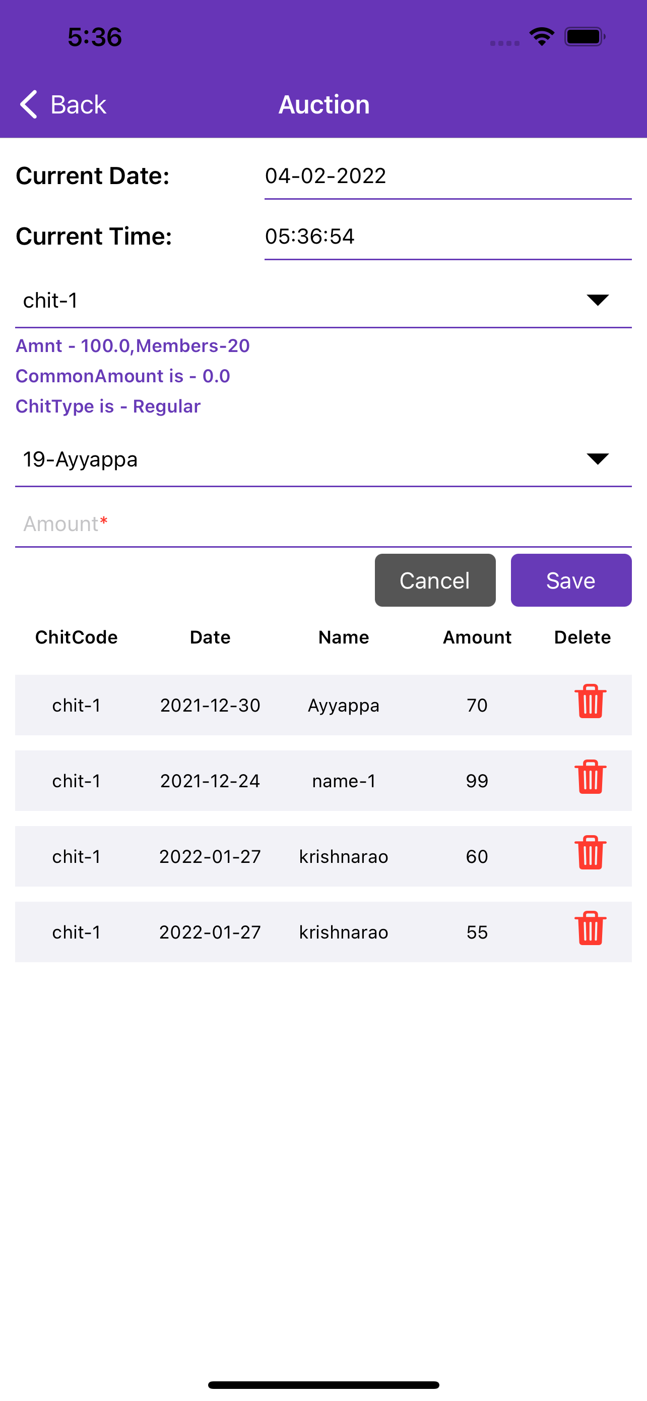 Fairsoft-Chits