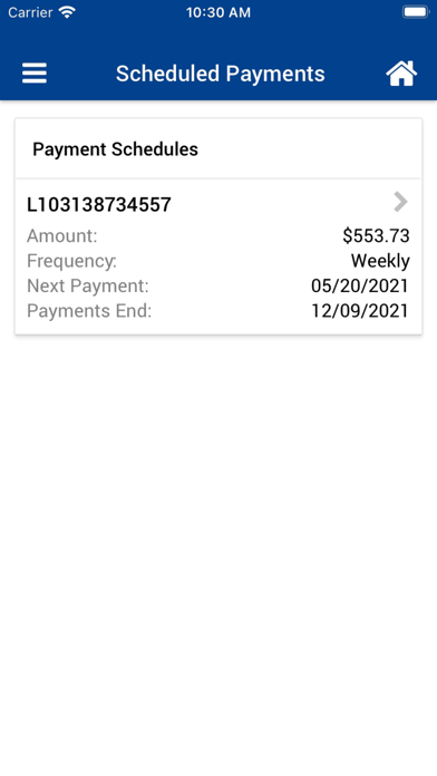 Reliable Auto Finance Screenshot