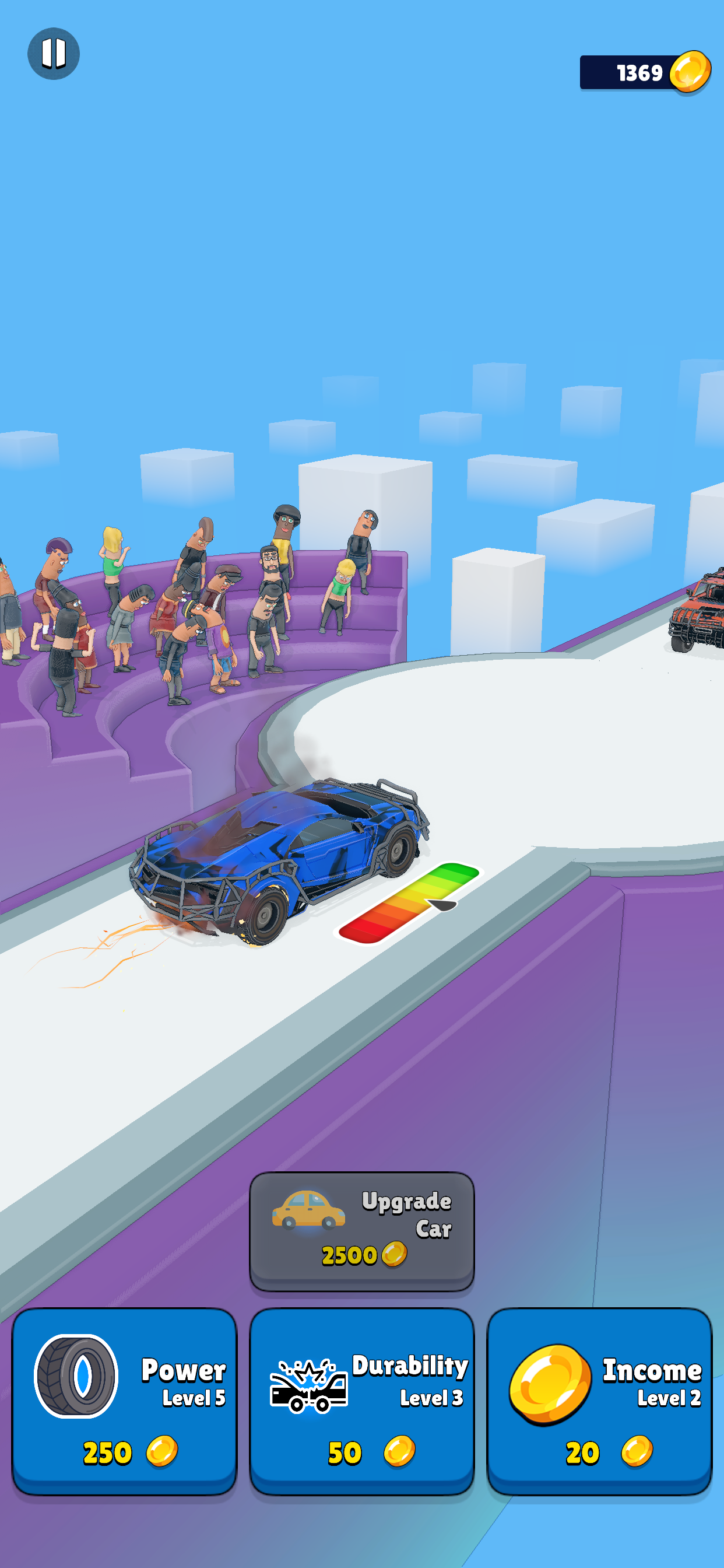 Tossing Cars