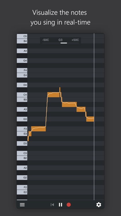 Nail the Pitch - Vocal Monitor