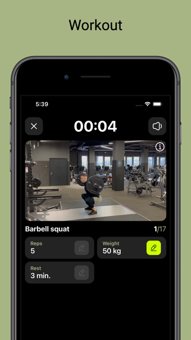 BFIT fitness Screenshot