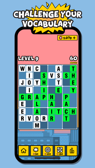 Whamble! Crossword Scramble Screenshot