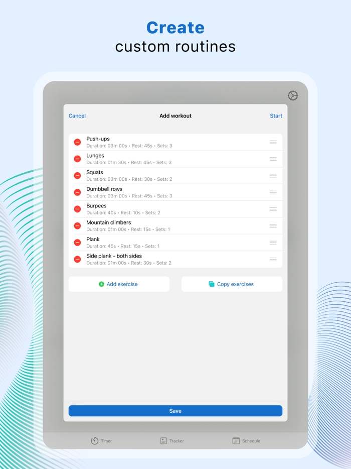 ProtoFit Timer for Workouts