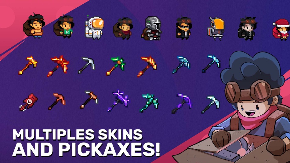 #4. MineGeon: Space Mining Dungeon (iOS) 由: KICKSTONE STUDIO SPA