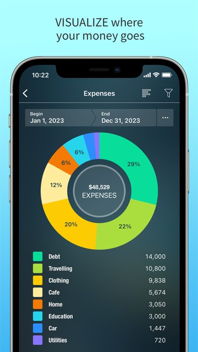 Money Pro: Personal Finance AR Screenshot