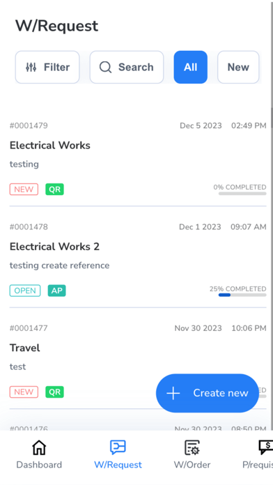 Instanta Facility Screenshot