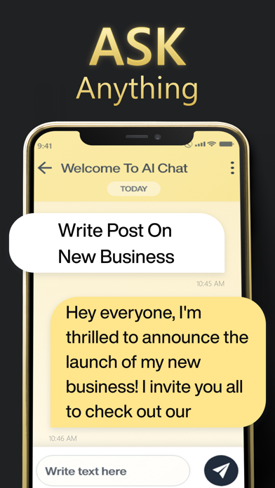 ChatAI: AI Writing Assistant Screenshot