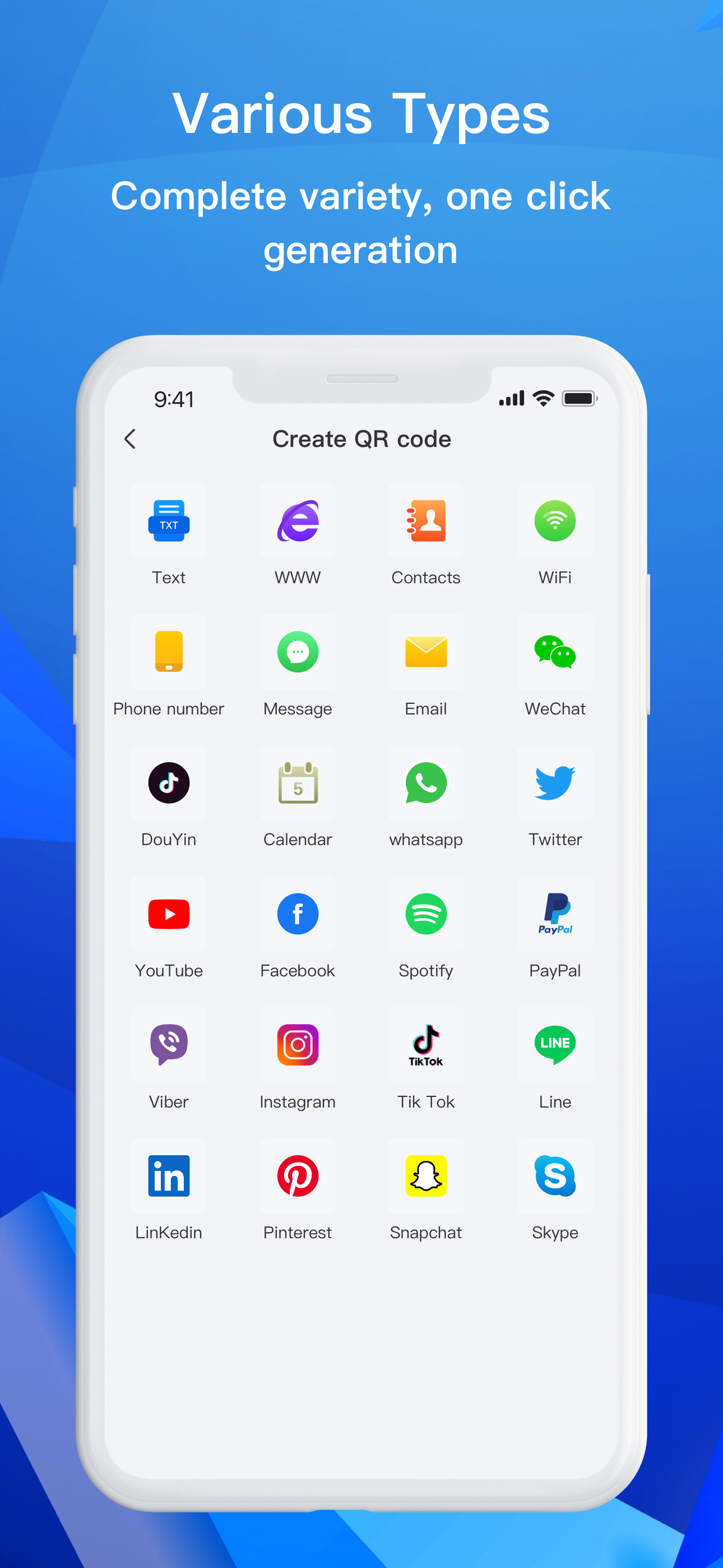 QR code：generator&maker