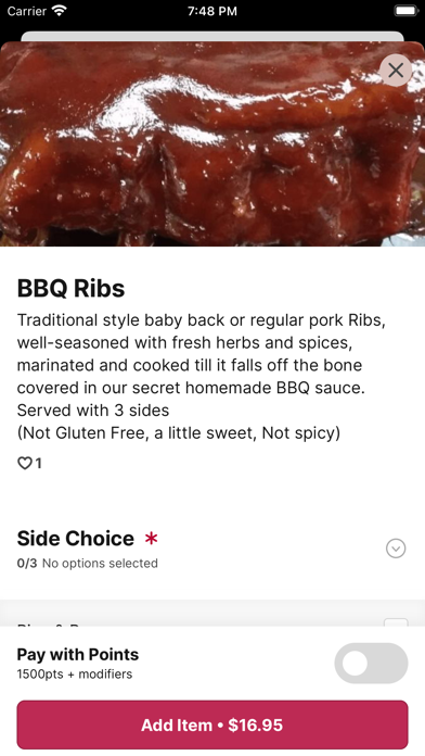 Hibiscus Island Grille Screenshot