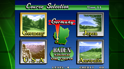 BIG TOURNAMENT GOLF ACA NEOGEO Screenshot