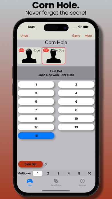Screenshot #3 pour Wager Maker