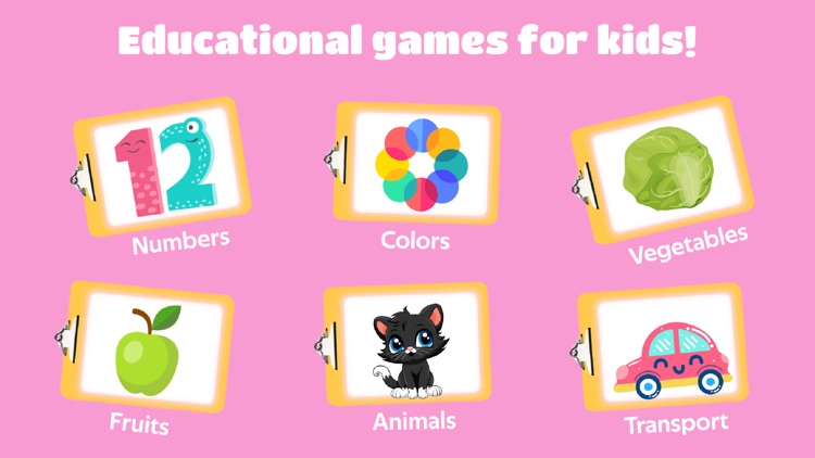 Children games for 5 years