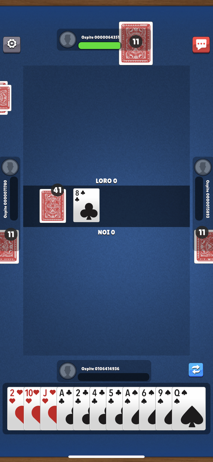 Burraco classico carte online