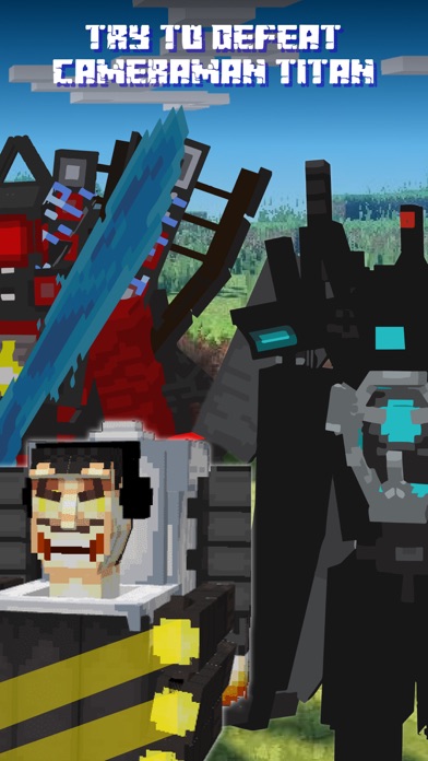 TV Man Titan for Minecraft Screenshot