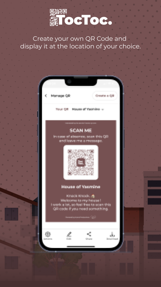 #2. TocToc QR (iOS) 由: Alexandre Parjouet