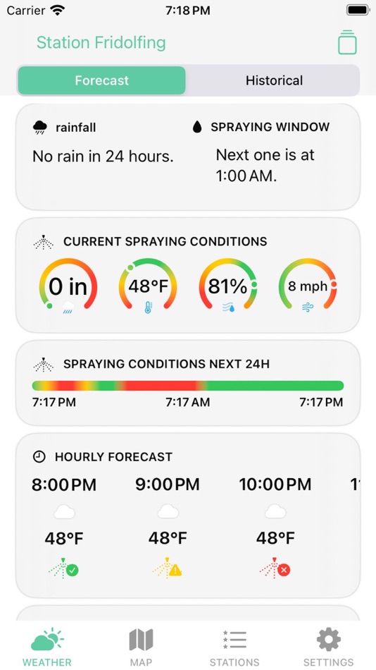 #1. Mak - Virtual Weather Stations (iOS) بواسطة: Serhii Pryimachuk