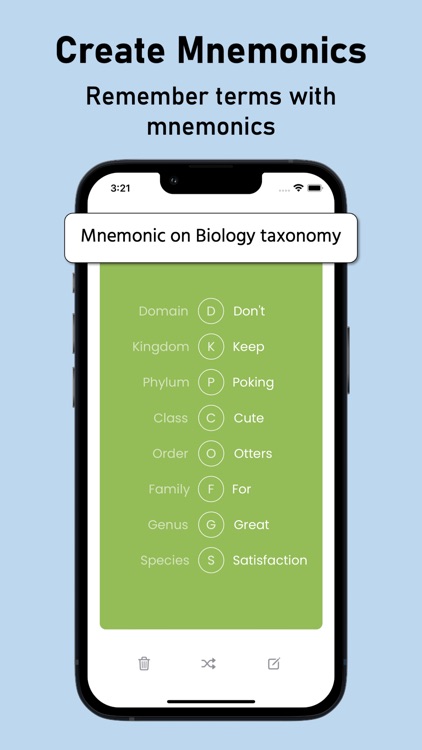 Flashcards Maker & Mnemonic