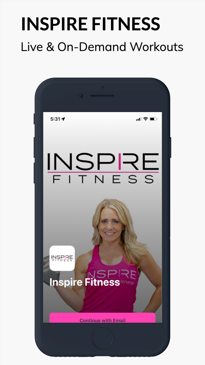 Inspire Fitness - Workout App