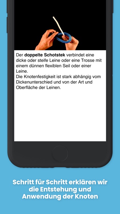 Knoten für die Bootsprüfung screenshot-3