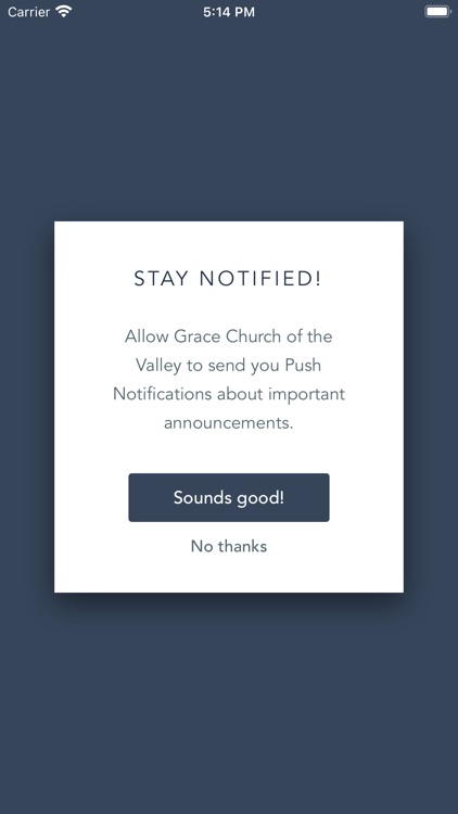 Grace Church of the Valley App