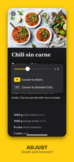 ‎Mela - Recipe Manager Screenshot