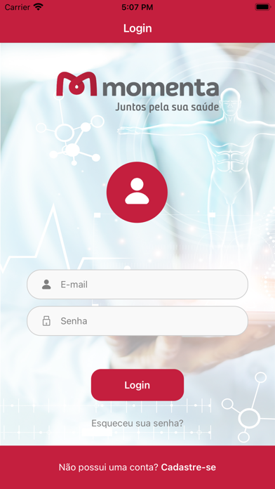 Momenta Evidência Screenshot
