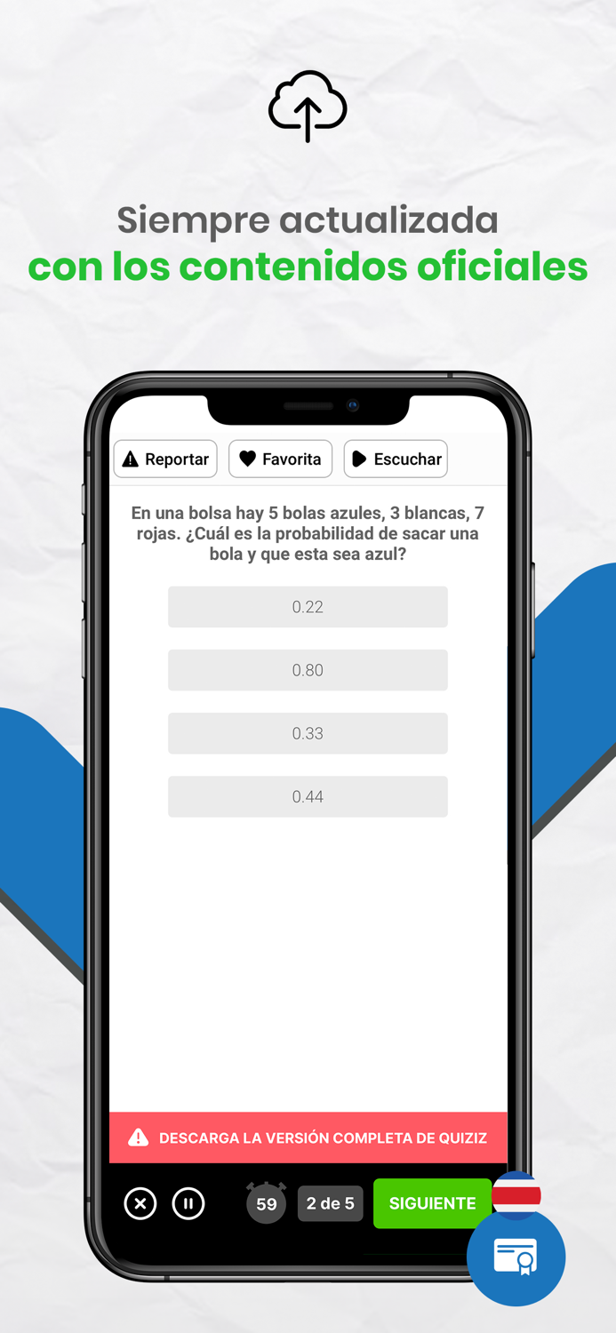 Quiziz Bachillerato Costa Rica