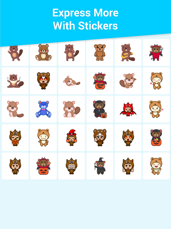 The Beaver and Bear Emojis