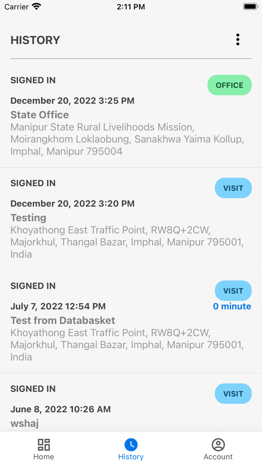 #4. Db Attendance (iOS) 由: Siroi Solutions