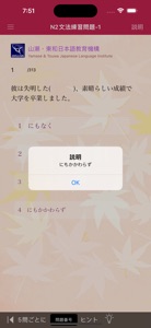 JLPT N2 文法練習 screenshot #10 for iPhone