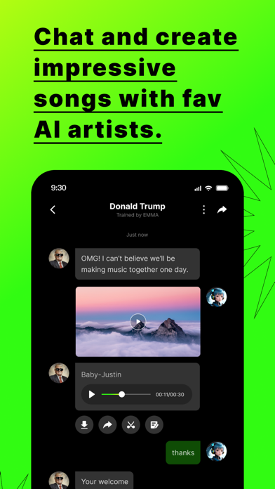 YourArtist.AI - AICover & Chat Screenshot