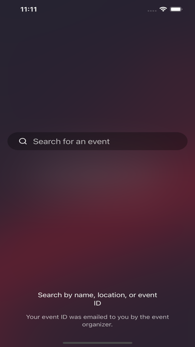 AFFLINK Events Screenshot