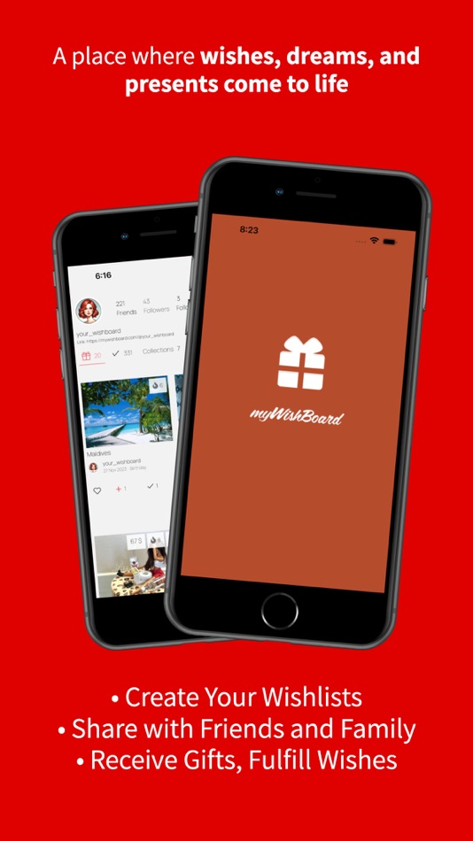 #1. myWishBoard wishlists (iOS) By: Dmitry Amroyan