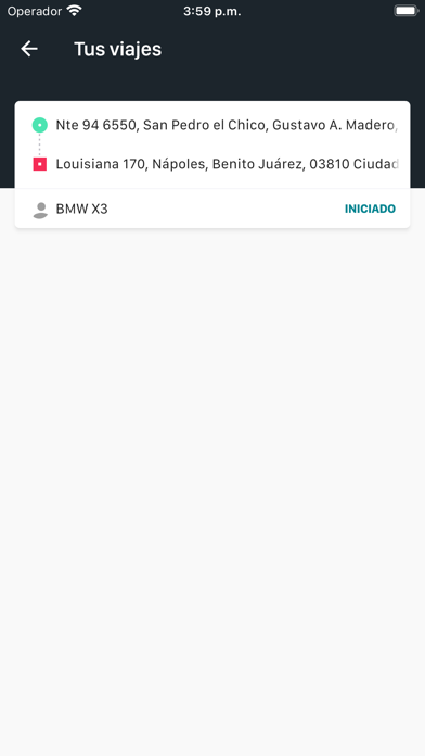 VAV Pasajero Taxi Screenshot